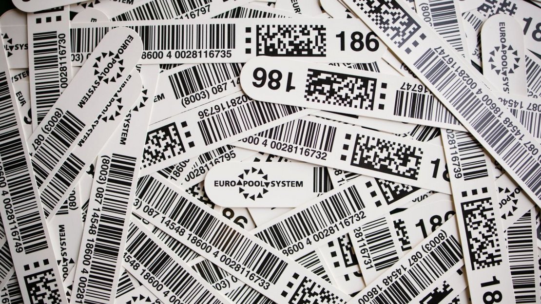 foto van inotec barcode Inmould etiketten